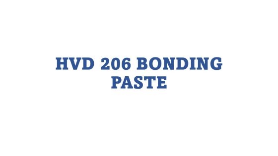 HVD 206 BONDING PASTE 15KG