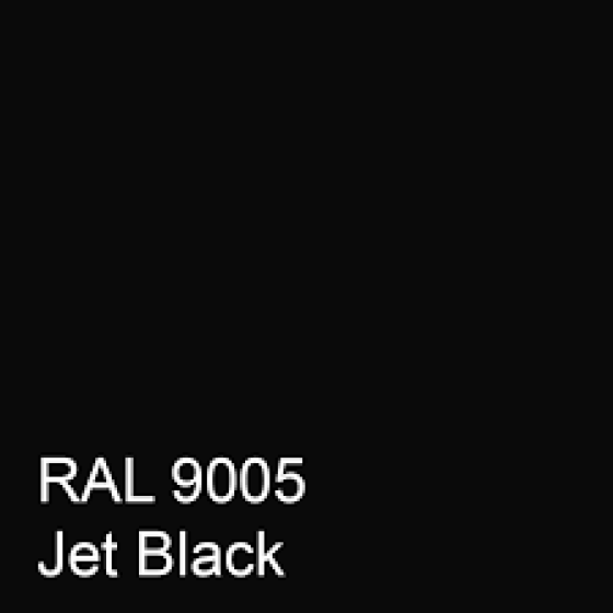 RAL 9005 - JET BLACK